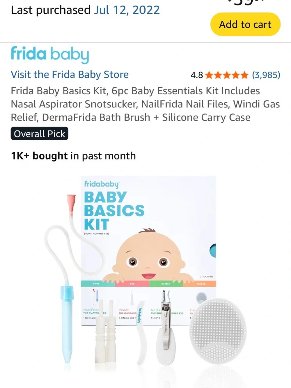 Frida baby lot